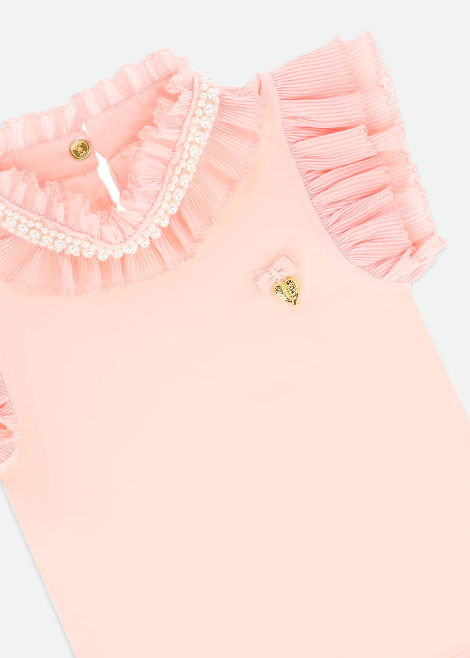 Pearlee Top in Peach